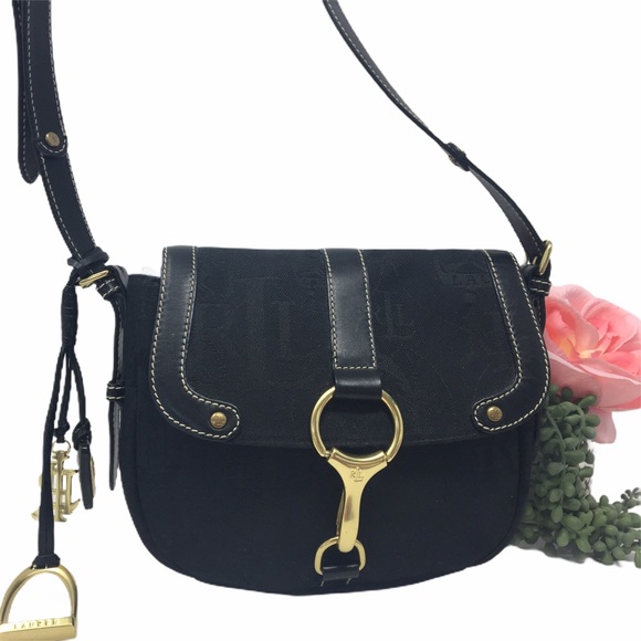Lauren Ralph Lauren Handbags - Laurel Ralph Lauren Black Shoulder Bag